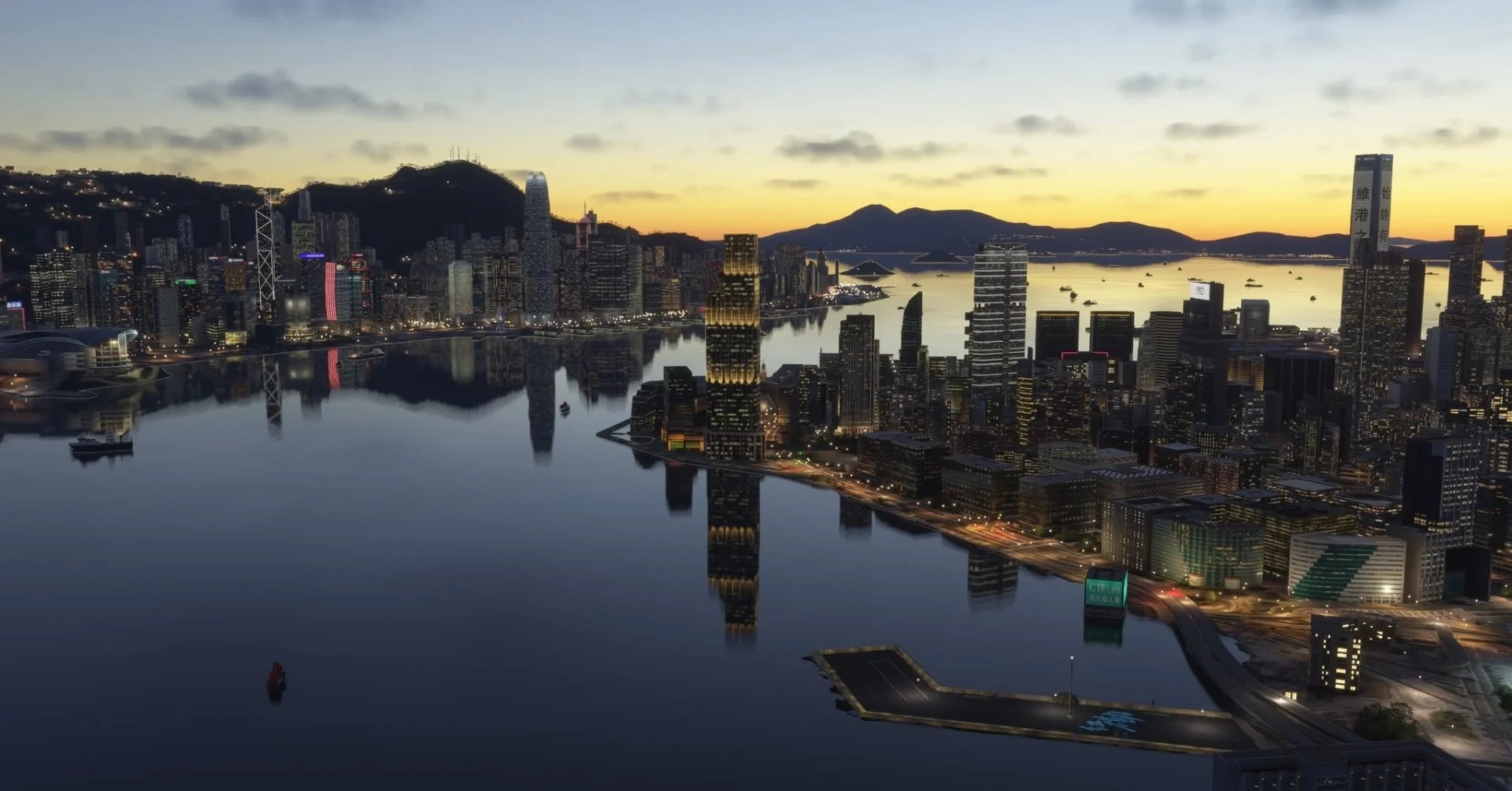 Microsoft Flight SImulator Hong Kong 2026