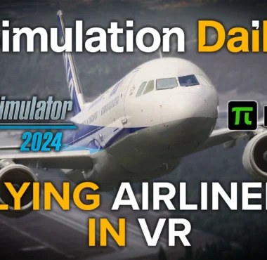 Microsoft Flight Simulator 2024 VR vs. Flat-Screener - Flying the Fenix Airbus A321 Feat. Pimax Crystal Super - Simulation Daily
