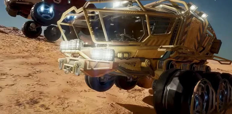Elite Dangerous Update Adds Rhino SRV, Surface Mining, & More