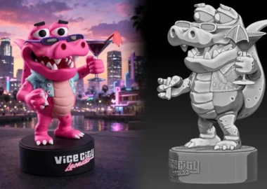 GTA 6 fans are 3D printing $400 Collector’s Box Macca the Gator figure, and you can too - Dexerto