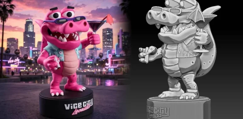 GTA 6 fans are 3D printing $400 Collector’s Box Macca the Gator figure, and you can too - Dexerto