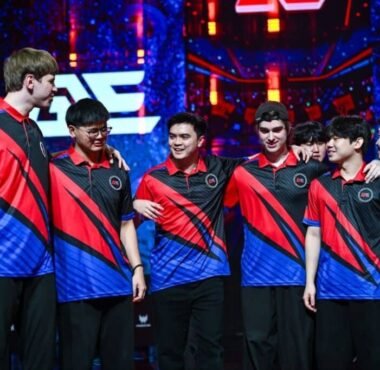 Photo of GLOBAL Esports at 2026 VCT Pacific Stage 2, where they completed a historic reverse-sweep comeback against Nongshim RedForce to lift the trophy and solidify their spot at Champions Shanghai.