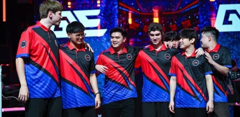 Photo of GLOBAL Esports at 2026 VCT Pacific Stage 2, where they completed a historic reverse-sweep comeback against Nongshim RedForce to lift the trophy and solidify their spot at Champions Shanghai.