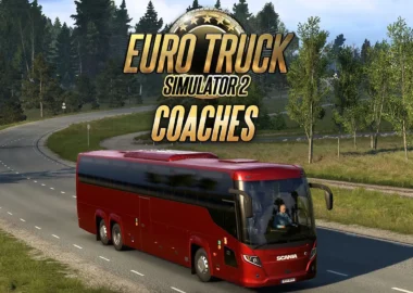 Euro Truck Simulator 2 Coaches Gameplay Shows the Scania Touring in Action - Simulation Daily