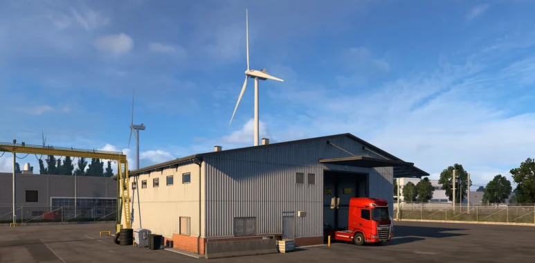 Euro Truck Simulator 2 Reveal First Feature from Update 1.62: New Garages - Simulation Daily