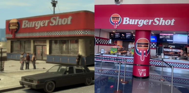 GTA’s Burger Shot & Cluckin’ Bell are now real in Miami ahead of GTA 6 - Dexerto