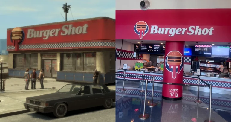 GTA’s Burger Shot & Cluckin’ Bell are now real in Miami ahead of GTA 6 - Dexerto