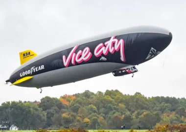 GTA 6 Goodyear Blimp On Its Way To Miami