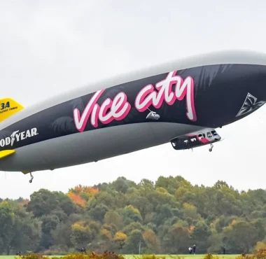 GTA 6 Goodyear Blimp On Its Way To Miami