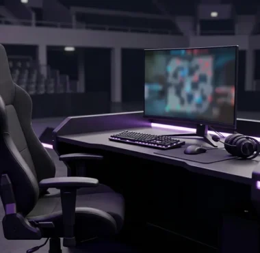 Empty CS2 esports player station symbolising siuhy entering free agency during Liquid’s roster reset