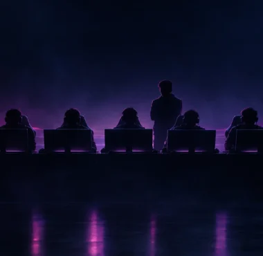 Five-player esports roster reunited at gaming stations for Team Tidebound's Dota 2 return