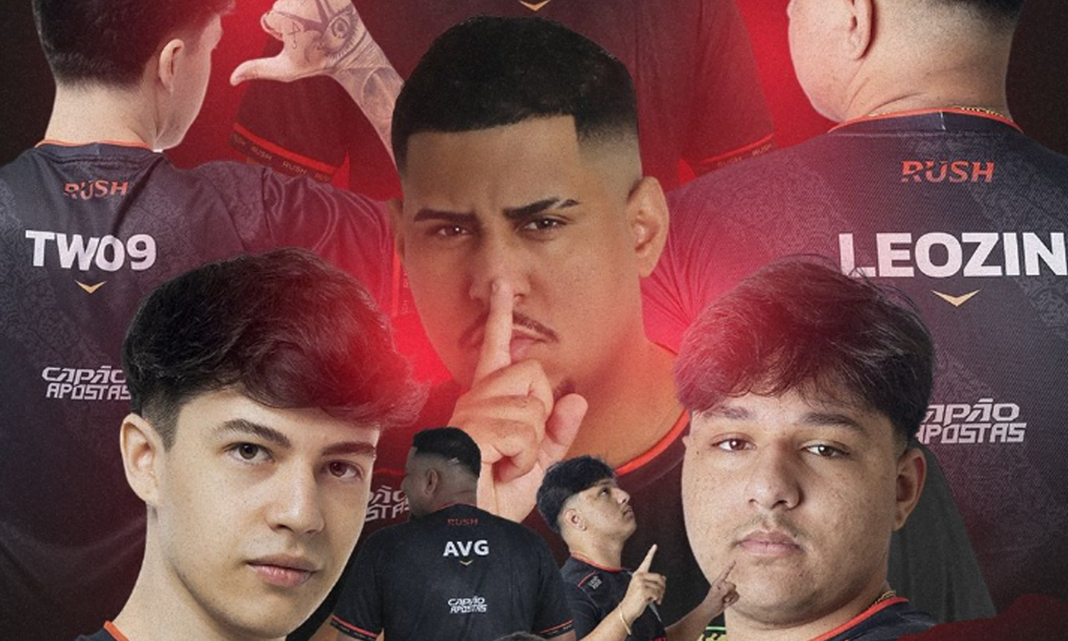 RUSH-GAMING-CAPA Rush Gaming Reforça Line-Up com Contratações de Peso para Próximos Campeonatos