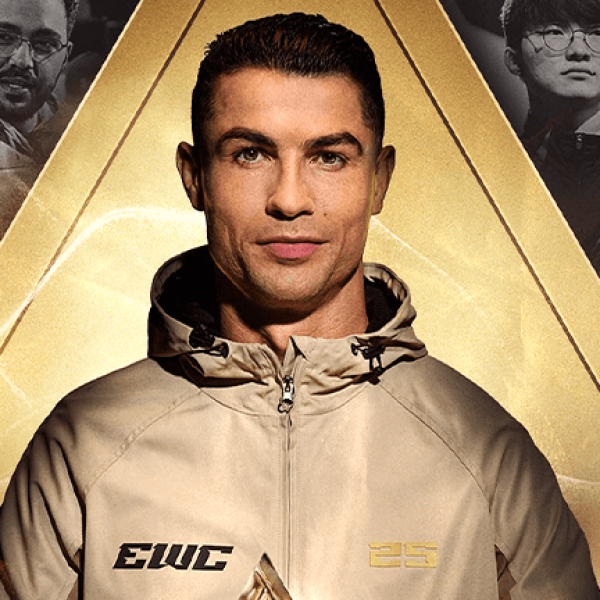 CRISTIANO RONALDO É O NOVO EMBAIXADOR GLOBAL DA EWC! O ASTRO DO FUTEBOL AGORA REPRESENTA A MAIOR COPA DE ESPORTS DO MUNDO!